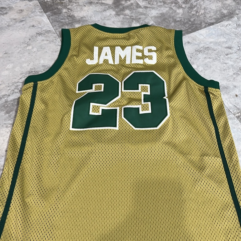 LeBron James high school jersey